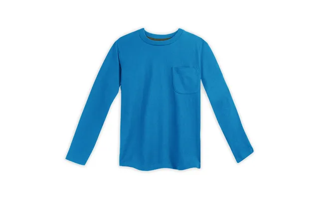 Organic Cotton Kids Shirts - Long Sleeve Pocket Tee