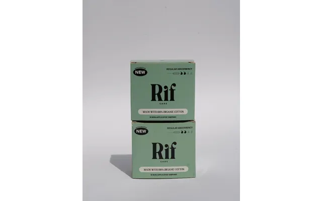 Organic Cotton Non-applicator Tampons- Regular Absorbency - Non Shed Security Veil