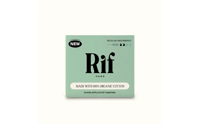 Organic Cotton Non-applicator Tampons- Regular Absorbency - Non Shed Security Veil