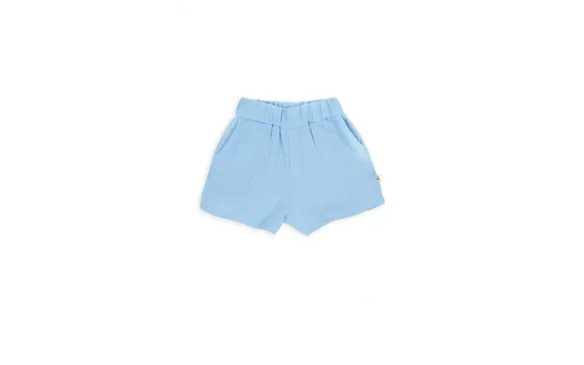 Organic Muslin Girl Shorts - Blue