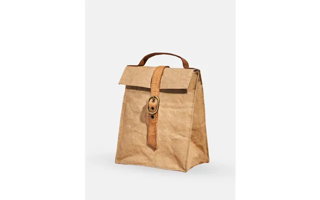 Paper Bag Lunch Cooler Copy - Sahara