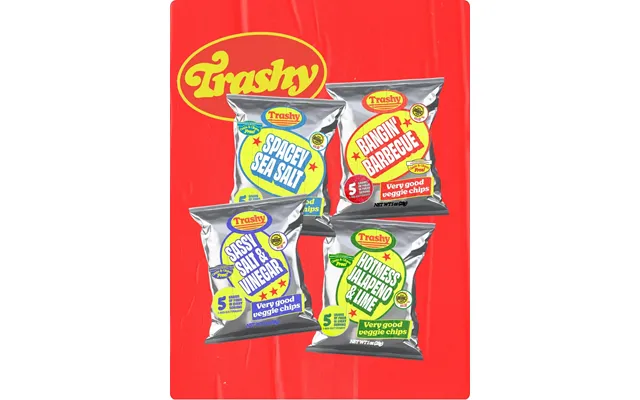 Party Pack Trashy Chips 8-bags