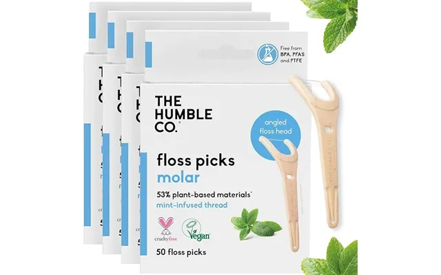 Plant-based Floss Picks - Grip Handle