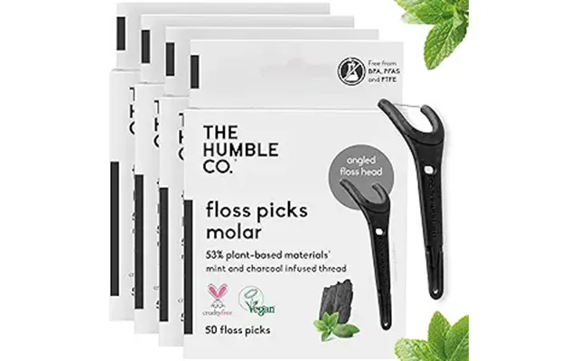Plant-based Floss Picks - Grip Handle
