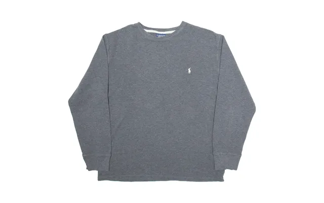 Polo Ralph Lauren Sleepwear Mens Jumper Grey Tight Knit Xl