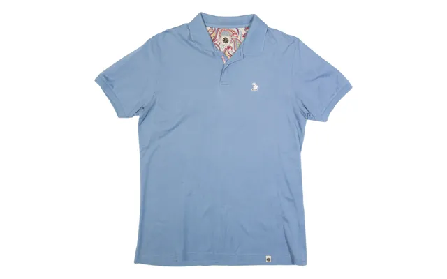 Pretty Green Mens Polo Shirt Blue S