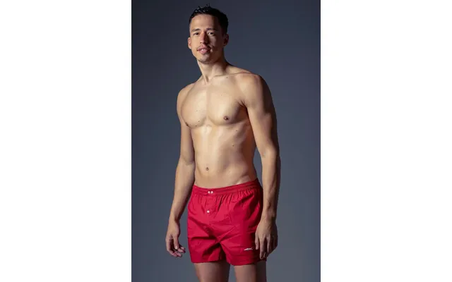 Red Cotton Boxer Shorts - Xl Red