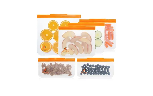 Reusable Bag Starter 6-pack 1 Half Gallon - 3 Sandwich