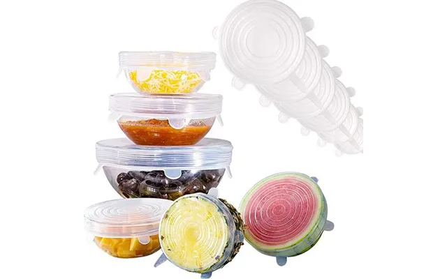 Reusable Stretchable Storage Lids - Silicone