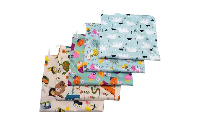 Reusable Zipper Food Bag - 3pcs