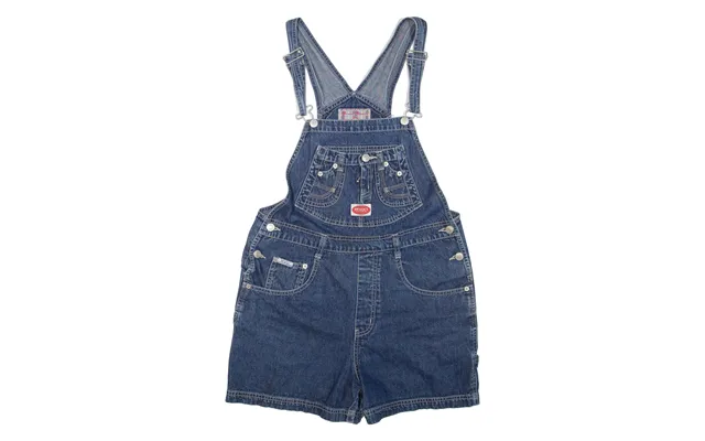 Revolt Womens Playsuit Blue Straight Denim M