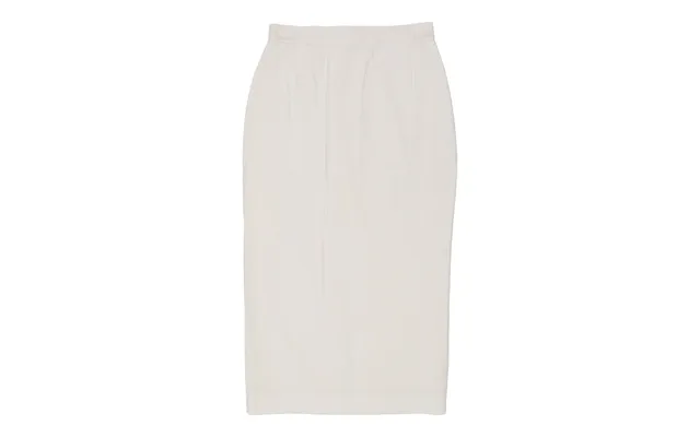Roccobarocco Midi Skirt - 26w Uk 6 Cream Cotton