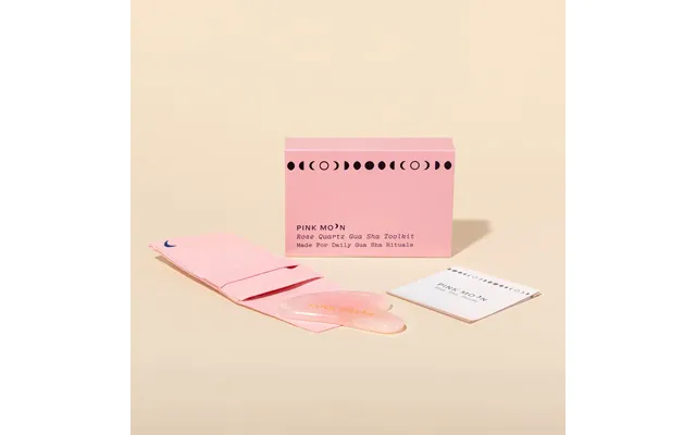 Rose Quartz Gua Sha Facial Toolkit