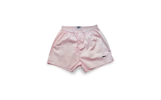 Salmon Pink Cotton Boxer Shorts - S Salmon Pink
