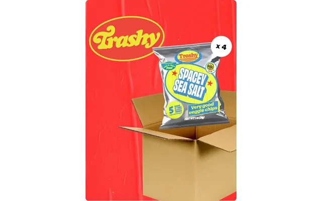 Sea Salt Trashy Chips - 4-pack