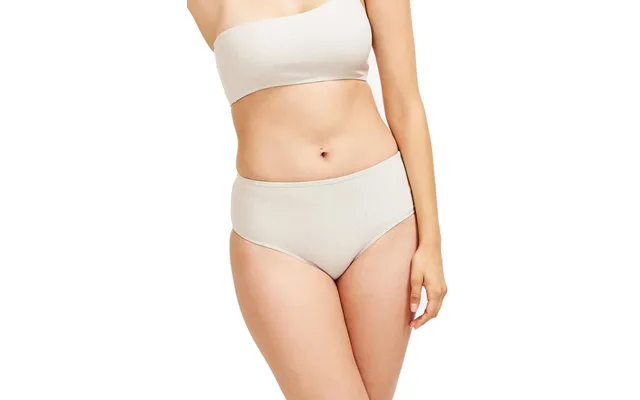 Serena Mid-rise Bikini Bottom Platinum Texture Fabric - Small