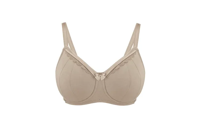 Shell-supportive Non-wired Silk & Organic Cotton Full Cup Bra With Removable Paddings - 40e Shell