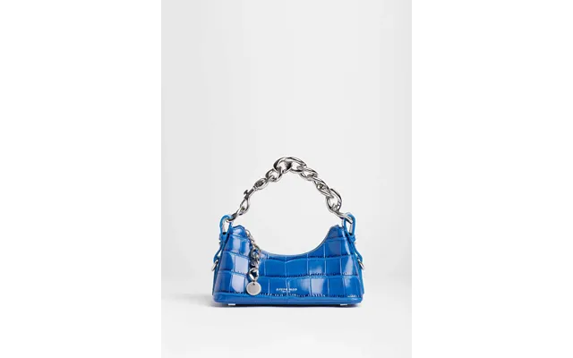 Shoulder Bag Sm Lunch Box Blue-croc - Blue Croc Small