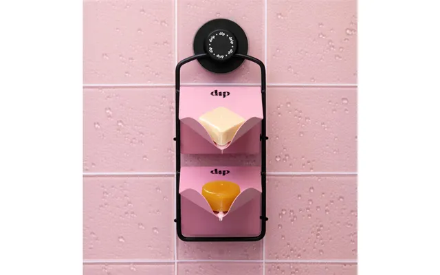 Shower Rack With Pink And Pink Stands