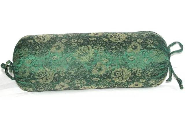 Silk Neck Pillow - Blue
