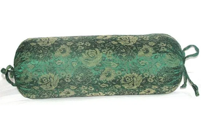 Silk Neck Pillow To Relax - Green