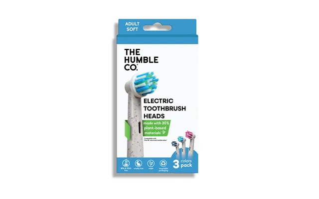 Spin Brush Plant Based Replacement Head 3-pack