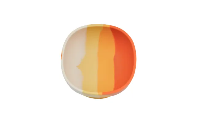 Suction Silicone Bowl - Orange