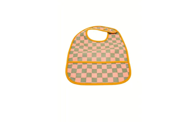 Sustainable Baby Bib - Checks
