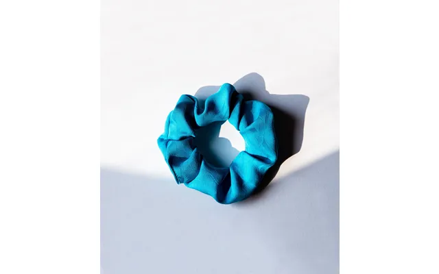 The Scrunchie - Blue Jacquard