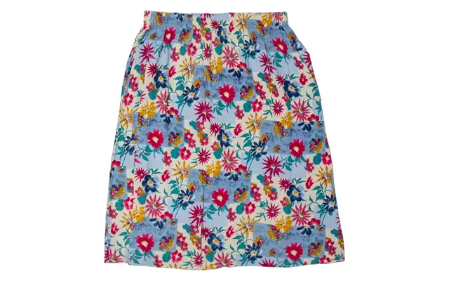The Villages Womens A-line Skirt Blue Knee Length Floral M