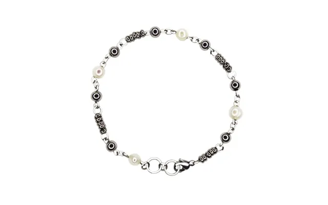 Timeless Silver Pearl Bracelet Stainless Steel - 7