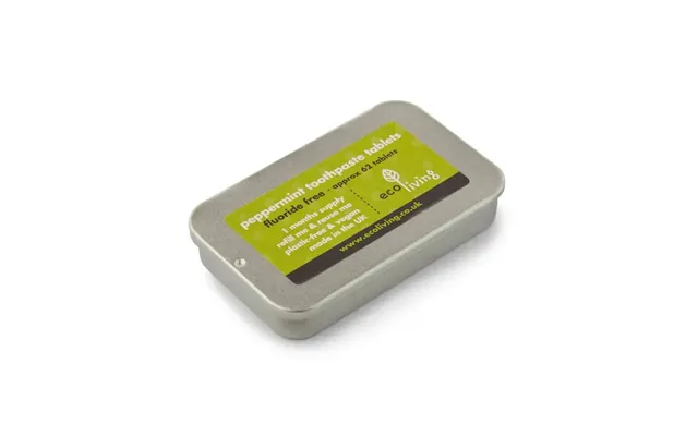 Toothpaste Tablets - Tin Type Flouride Free Size 1 Month Supply