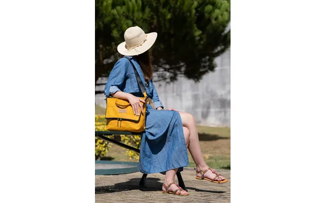 Trio Vegan Backpack Hb Yellow - Mvb Strap