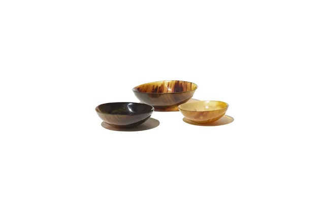 Upcycled Horn Nesting Bowls