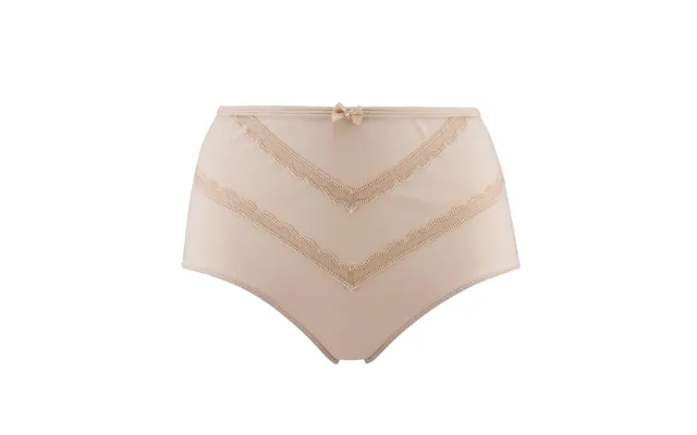 Vanessa- Silk & Organic Cotton Full Brief In Skin Tone Colours - 18 Ivory