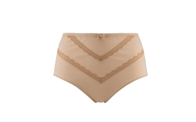 Vanessa- Silk & Organic Cotton Full Brief In Skin Tone Colours - 8 Shell