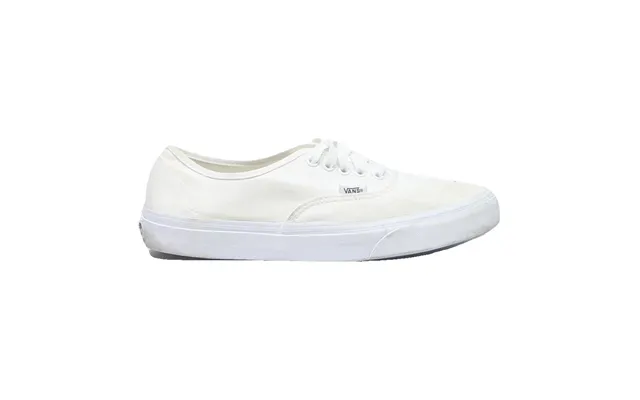 Vans Authentic Mens Low Top Trainers White Canvas Uk 7.5 Classic Casual