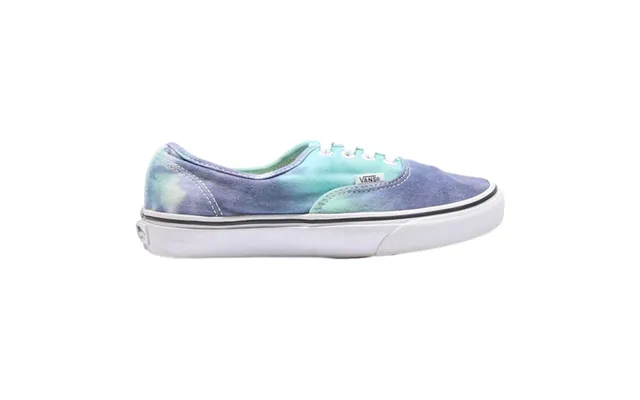 Vans Low Top Trainers Blue Canvas Womens Uk 4.5