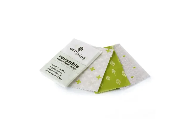 Vegan Food Wraps - Set Of 3
