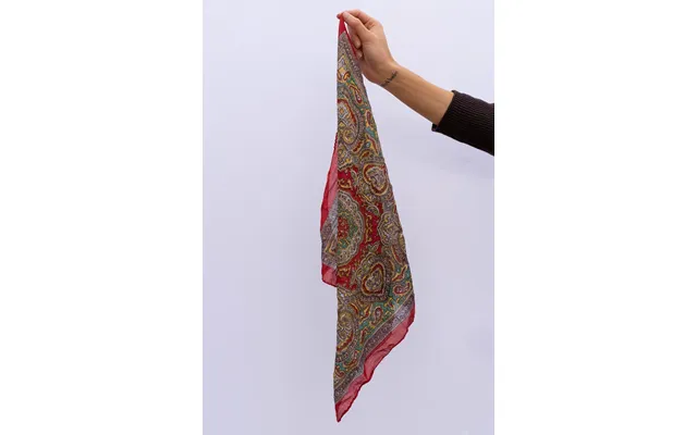 Vintage Freya Bandana In Chilli Paisley - Chilli Paisley