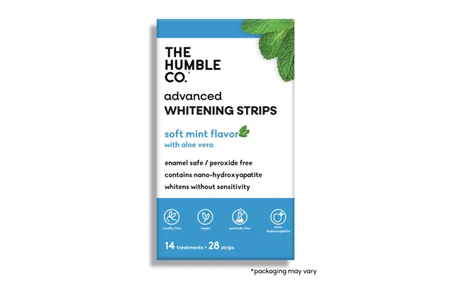 Whitening Strips - Mint & Aloe Vera