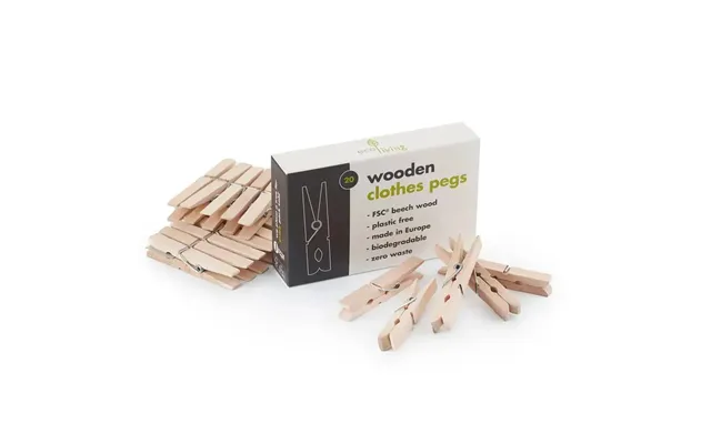 Wooden Pegs Fsc 100% - One Size