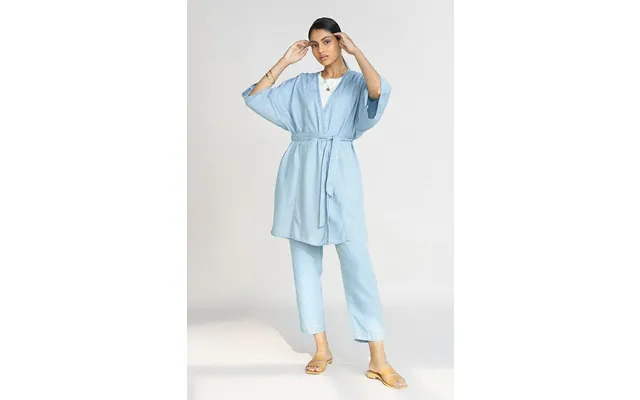 Wrapped In Happiness Set In Blue Denim - Ocean Blue Xl 2xl