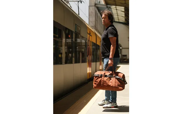 Xcape Vegan Leather Duffle Bag Croco