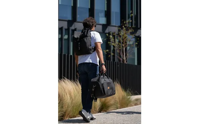 Xclusive Vegan Duffle Bag Black