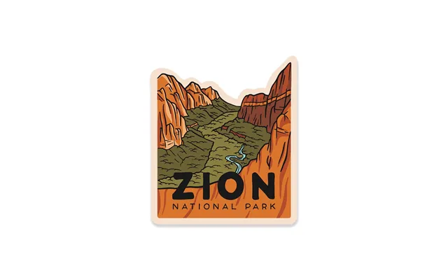 Zion National Park Sticker