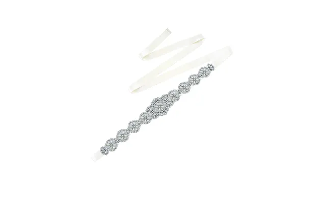 Gorgeous Beaded Luxury Brides Sash For Wedding,s161 - Ivory