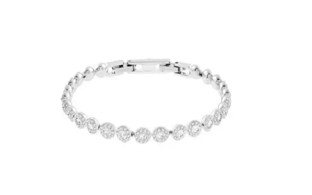 High-quality Classic Blue Crystal Bracelet - Silver