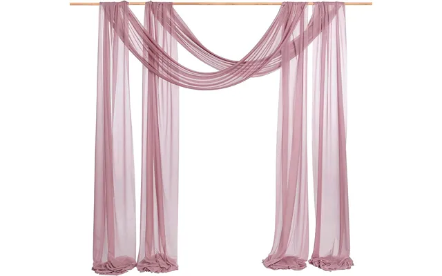 Outdoor Wedding Decoration Photography Props Background Curtain, Zhcp38 - Wine S