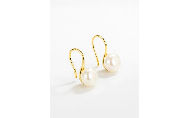 Sterling Silver Freshwater Cultured Pearl Wedding Jewelry Earrings For Women - Silver